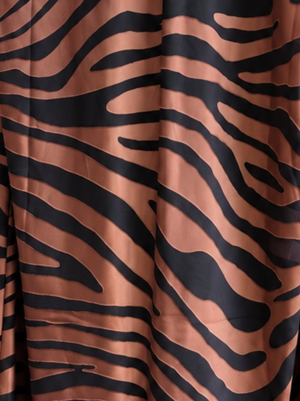 Free People Hutch Hayden Midi Dress Zebra Burnout Chiffon Brown M NWT - Picture 5 of 9